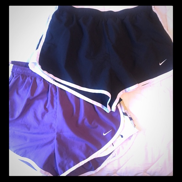 Nike Pants - Two pairs of Nike running shorts.